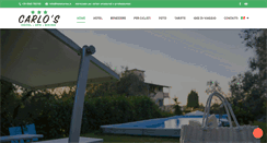Desktop Screenshot of hotelcarlos.it