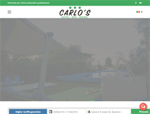 Tablet Screenshot of hotelcarlos.it